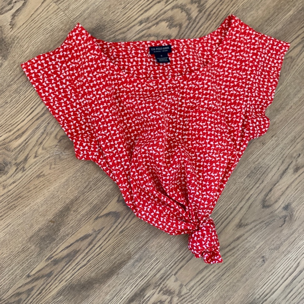 U.S Polo ASSN. Polyester Blouse Size S.